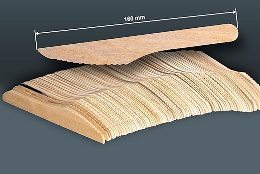 Wooden cake cutting knife