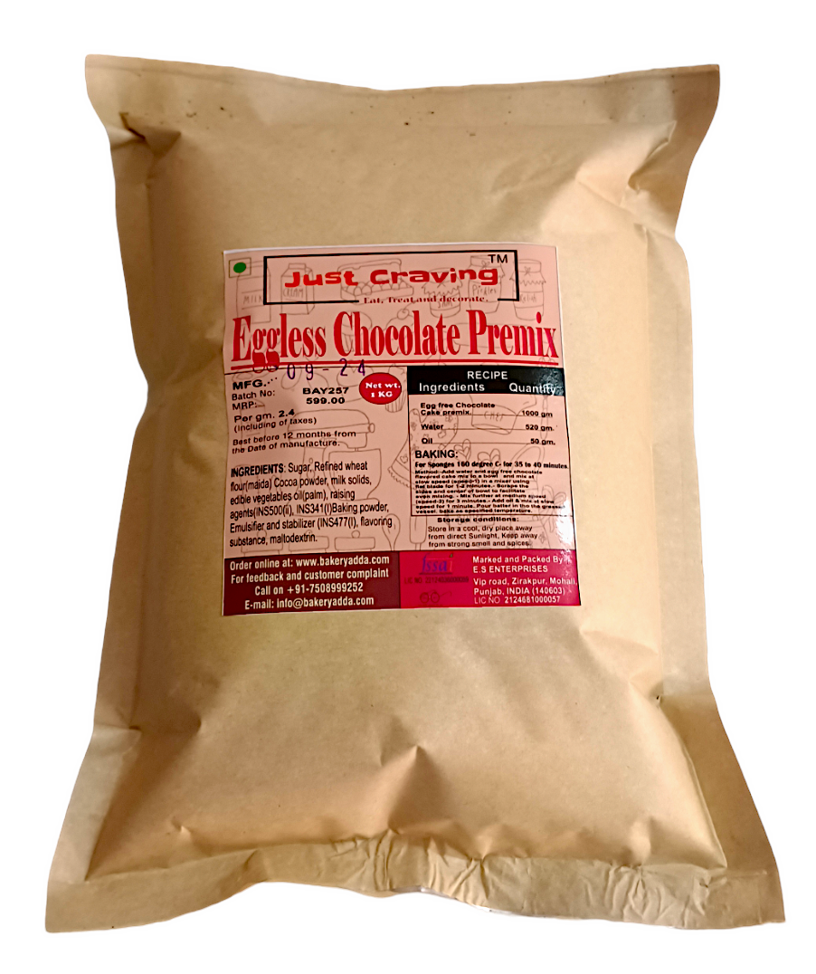 Eggless Vanilla cake sponge premix 1 kg