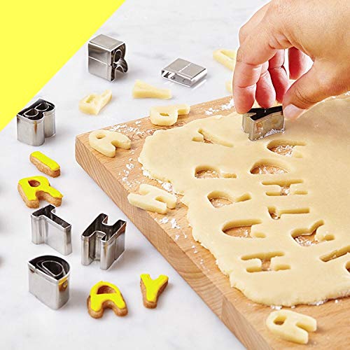 Stainless steel Alphabet cookie cutter set of 26 pcs