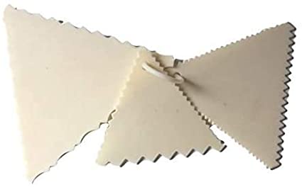 Triangle cake decoration cake comb 3 in 1