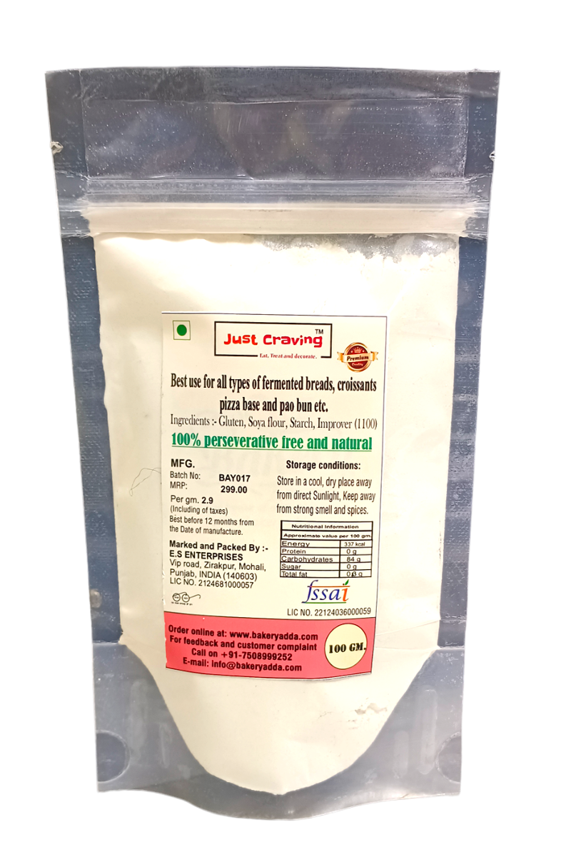 Bread gluten + improver powder mix